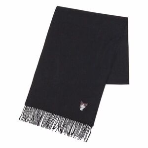 ✅Sanrio Character Kuromi Scarf Muffler Black Warm Item New